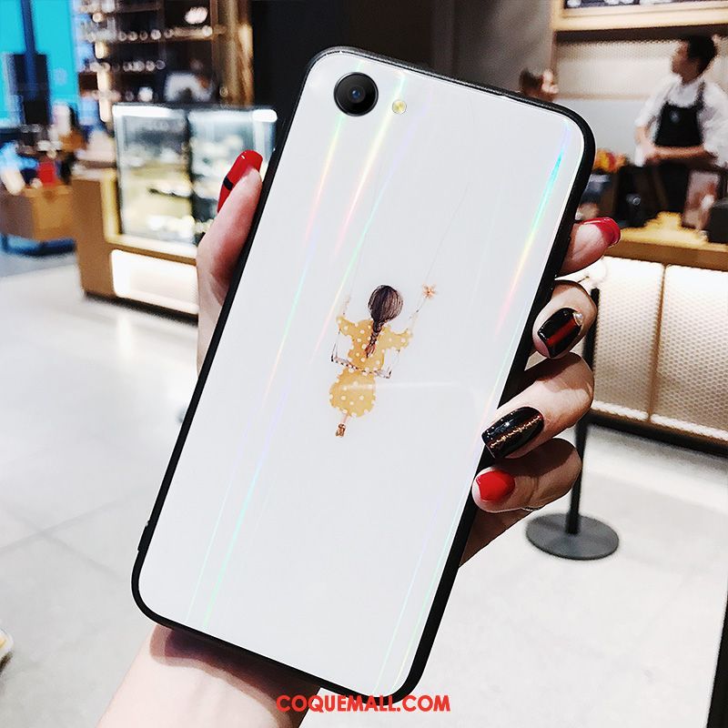 Étui Oppo A3 Téléphone Portable Créatif Verre, Coque Oppo A3 Marque De Tendance Tout Compris