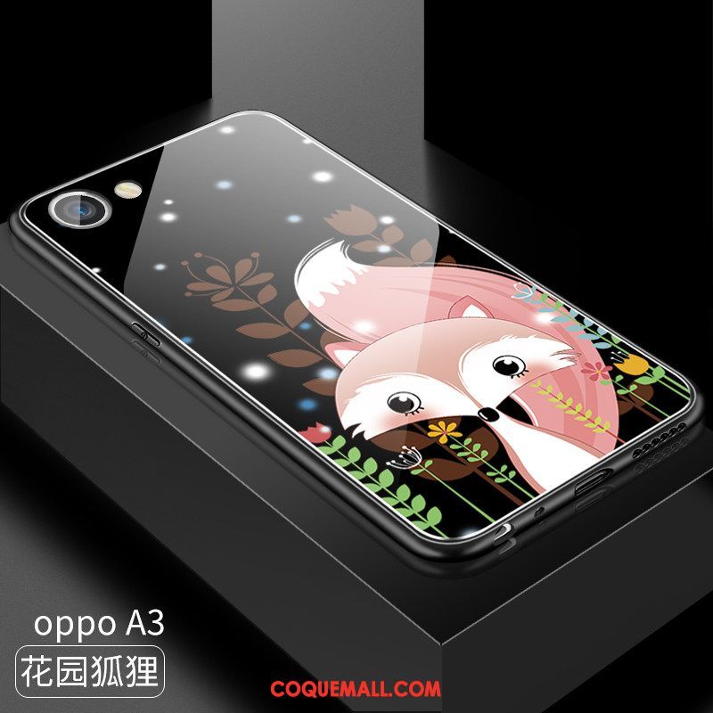 Étui Oppo A3 Téléphone Portable Dessin Animé Tendance, Coque Oppo A3 Verre Tout Compris