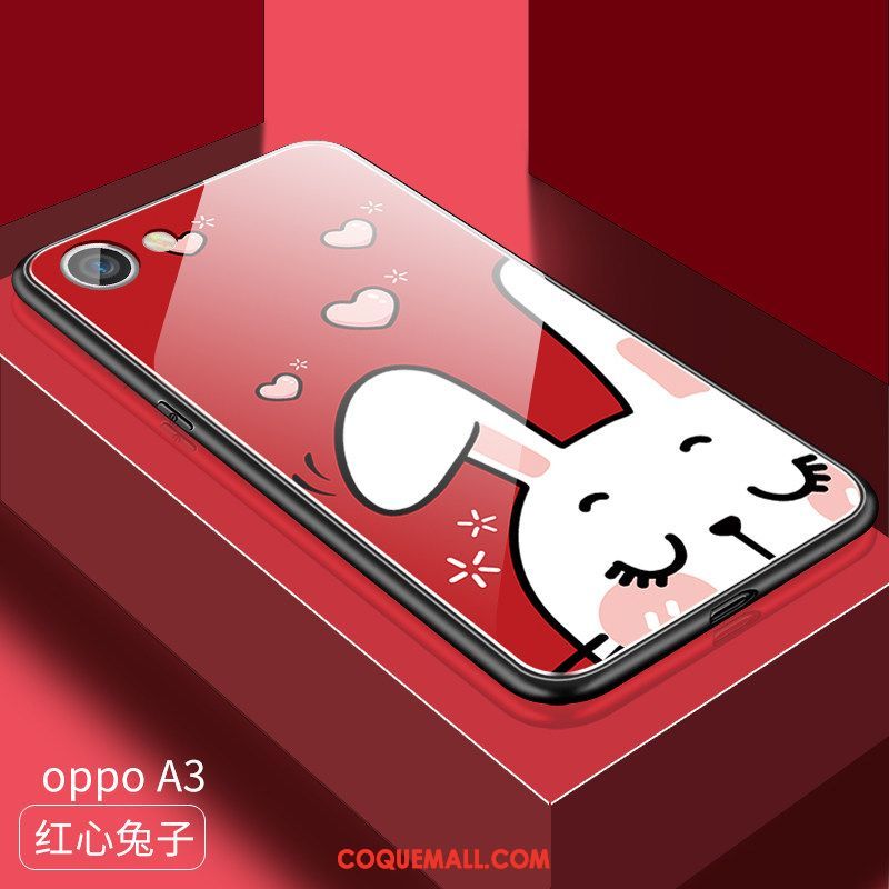 Étui Oppo A3 Téléphone Portable Dessin Animé Tendance, Coque Oppo A3 Verre Tout Compris