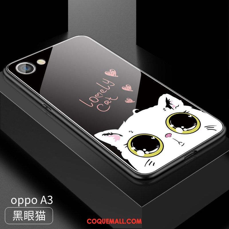 Étui Oppo A3 Téléphone Portable Dessin Animé Tendance, Coque Oppo A3 Verre Tout Compris