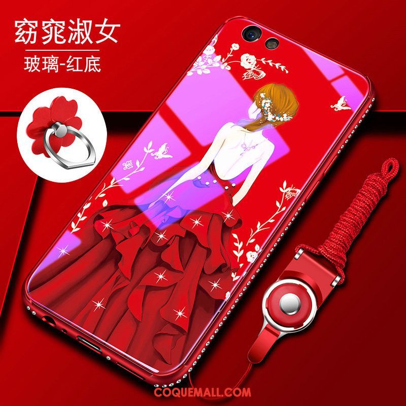 Étui Oppo A3 Téléphone Portable Fluide Doux Tout Compris, Coque Oppo A3 Rouge Tendance