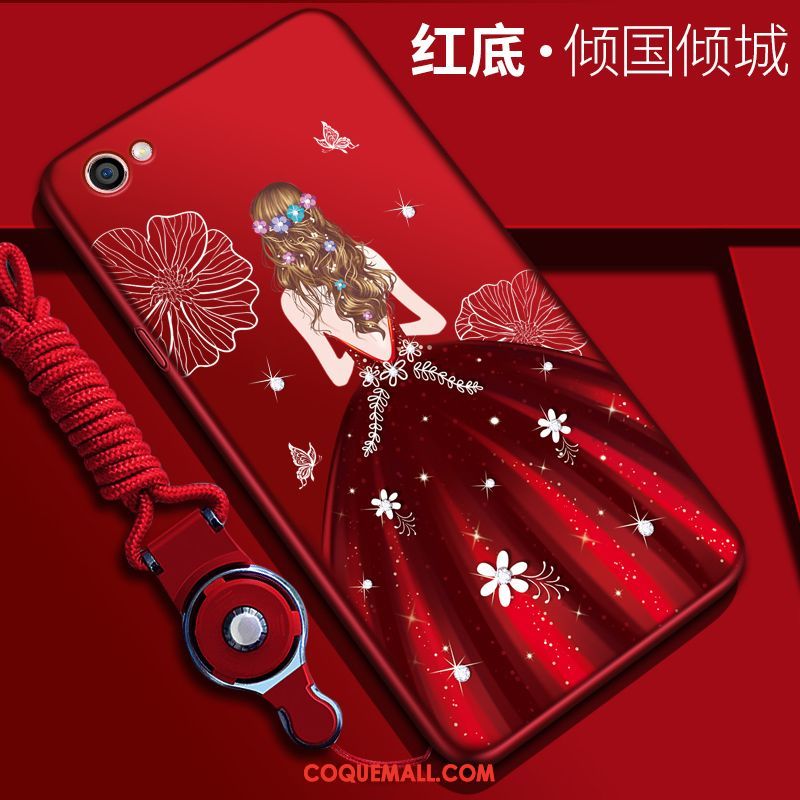 Étui Oppo A3 Téléphone Portable Légère Rouge, Coque Oppo A3 Incassable Protection