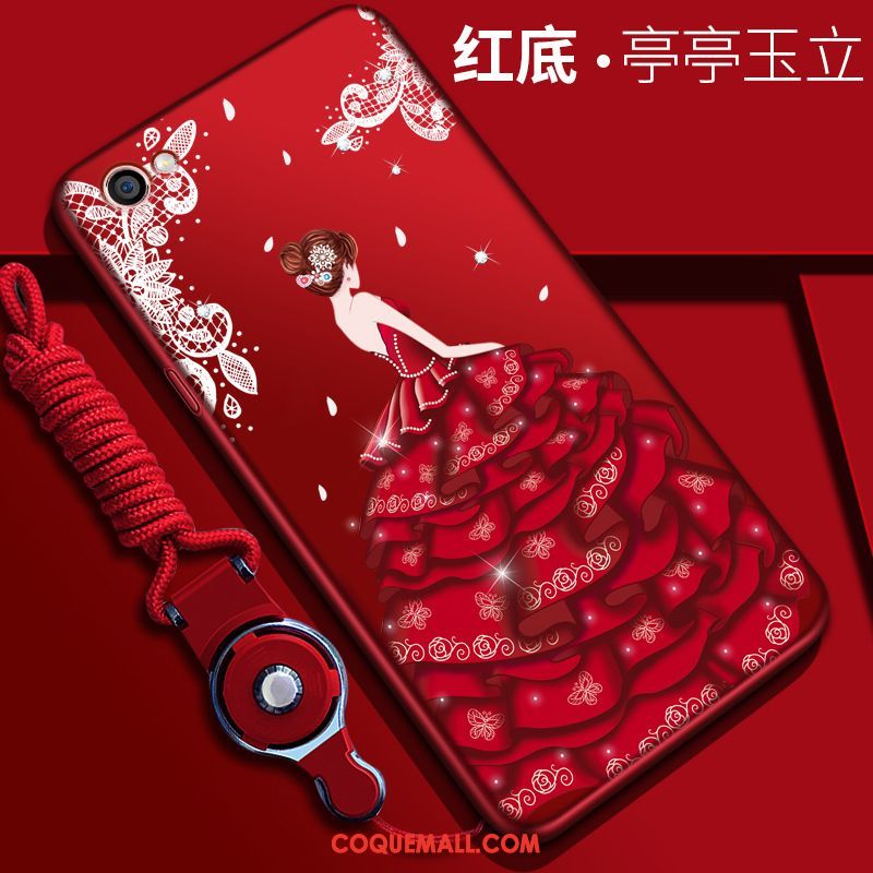 Étui Oppo A3 Téléphone Portable Légère Rouge, Coque Oppo A3 Incassable Protection