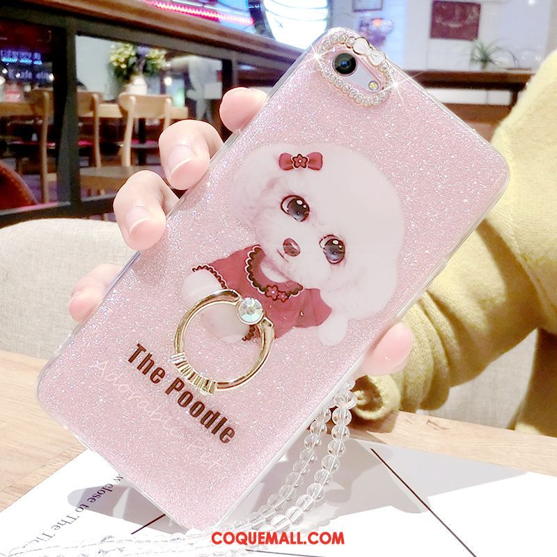 Étui Oppo A3 Téléphone Portable Rose Silicone, Coque Oppo A3 Incassable Tendance