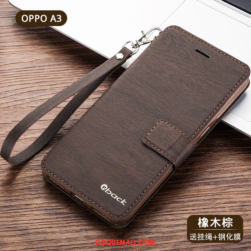 Étui Oppo A3 Téléphone Portable Tout Compris Fluide Doux, Coque Oppo A3 Étui En Cuir Protection