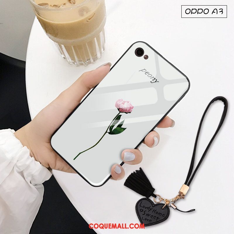 Étui Oppo A3 Téléphone Portable Tout Compris Verre, Coque Oppo A3 Créatif Personnalité