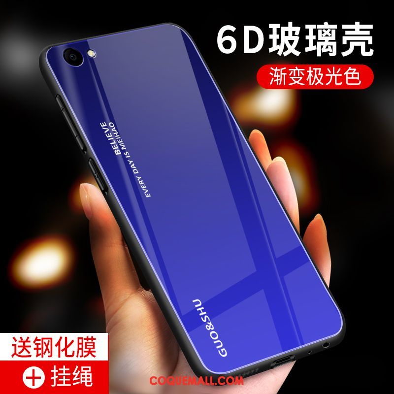 Étui Oppo A3 Verre Tout Compris Rouge, Coque Oppo A3 Tendance Protection