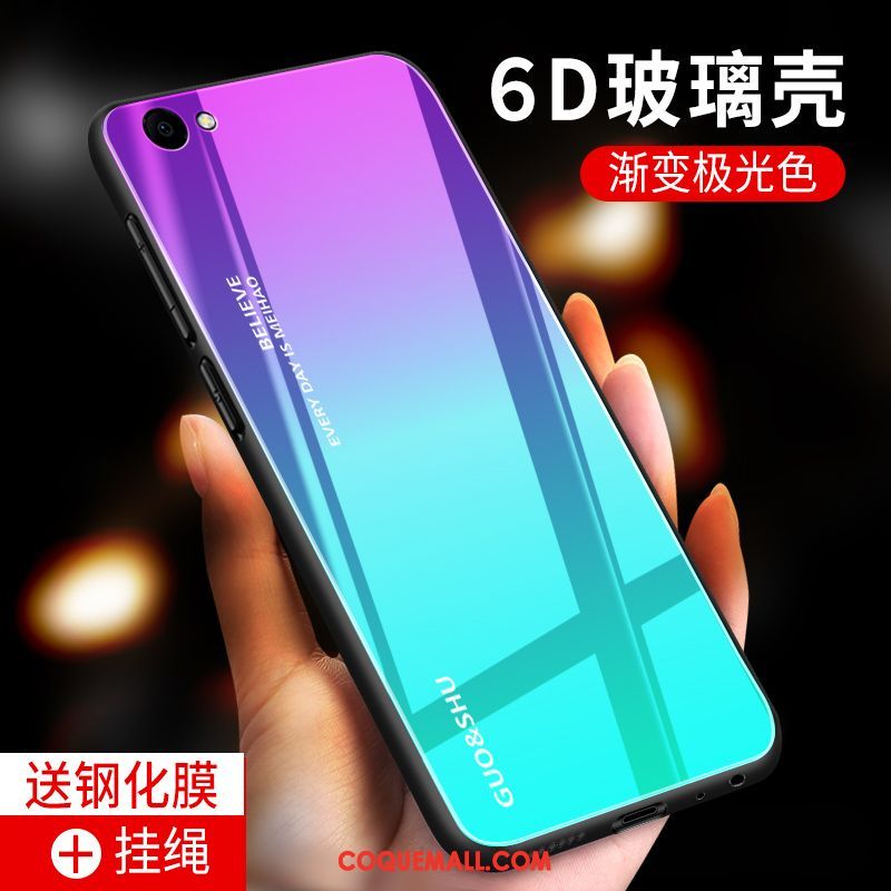 Étui Oppo A3 Verre Tout Compris Rouge, Coque Oppo A3 Tendance Protection