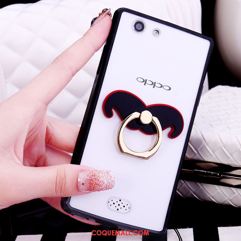 Étui Oppo A31 Charmant Noir Fluide Doux, Coque Oppo A31 Silicone Ornements Suspendus