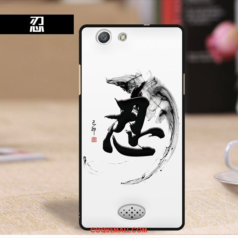 Étui Oppo A31 Gaufrage Protection Dessin Animé, Coque Oppo A31 Noir Téléphone Portable