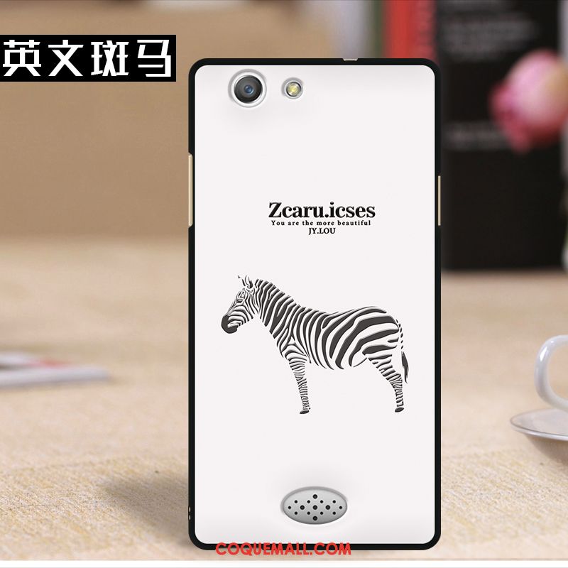 Étui Oppo A31 Gaufrage Protection Dessin Animé, Coque Oppo A31 Noir Téléphone Portable