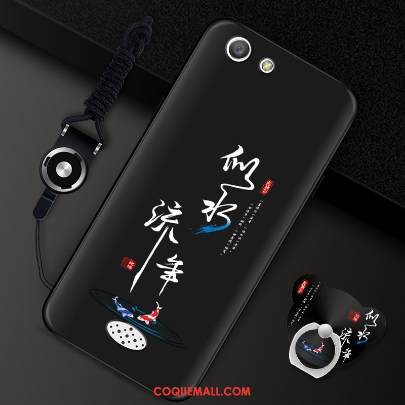 Étui Oppo A31 Noir Créatif Incassable, Coque Oppo A31 Téléphone Portable Tout Compris