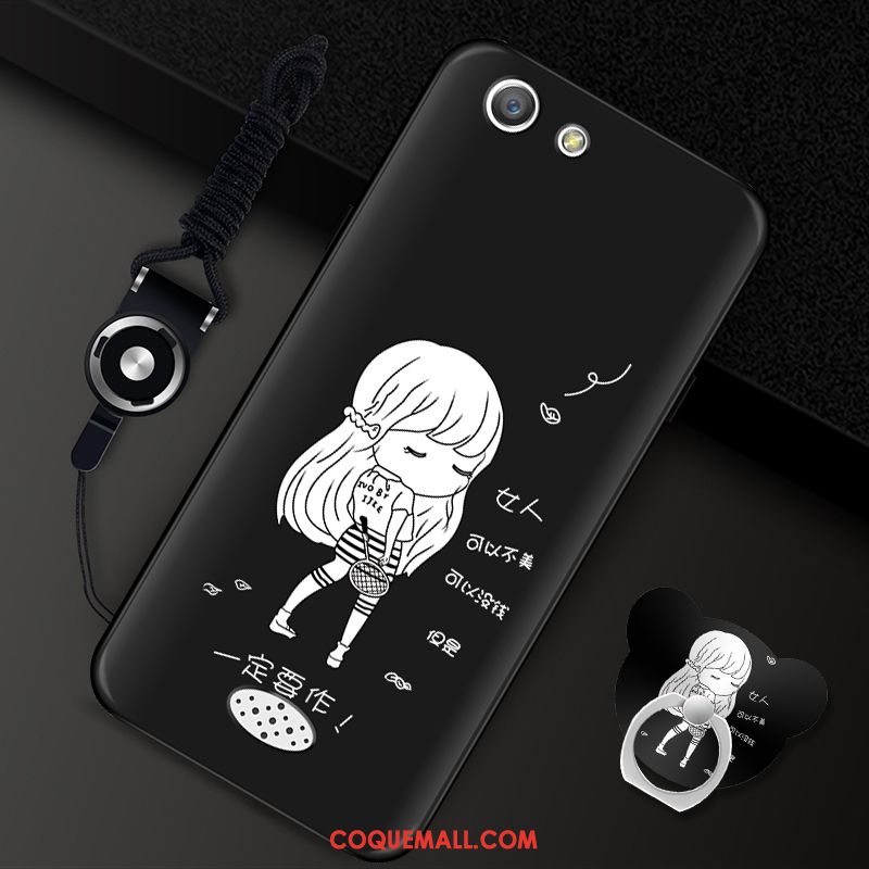 Étui Oppo A31 Noir Créatif Incassable, Coque Oppo A31 Téléphone Portable Tout Compris