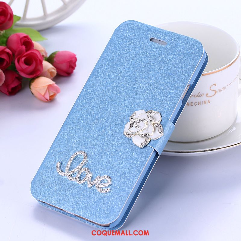 Étui Oppo A31 Nouveau Protection Bleu, Coque Oppo A31 En Cuir Téléphone Portable