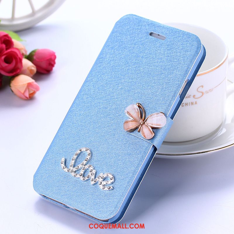 Étui Oppo A31 Nouveau Protection Bleu, Coque Oppo A31 En Cuir Téléphone Portable