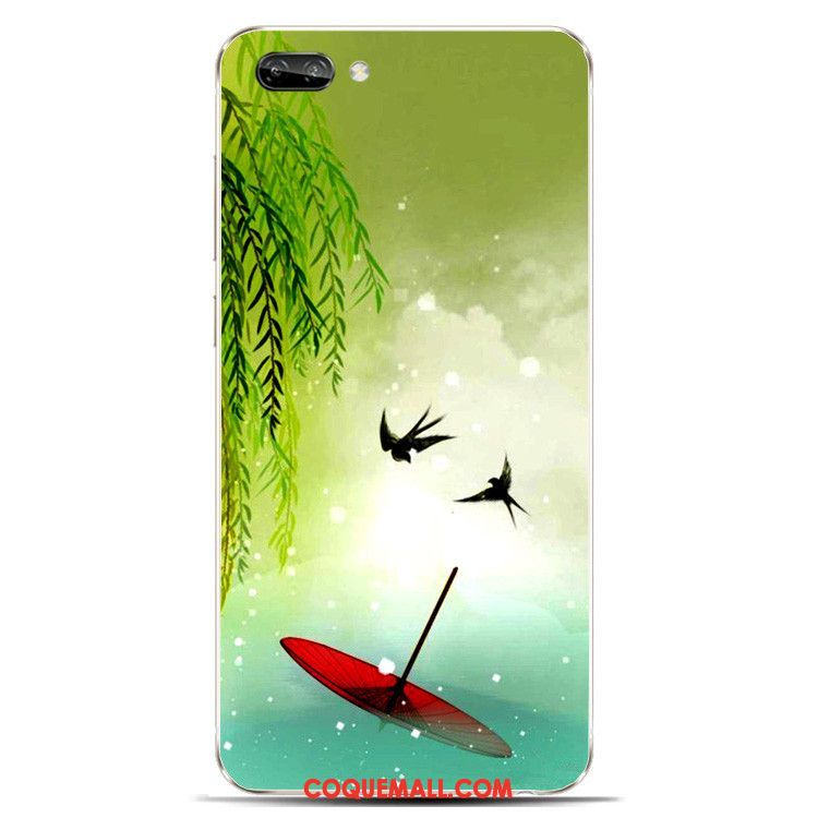 Étui Oppo A3s Beau Protection Silicone, Coque Oppo A3s Style Chinois Téléphone Portable