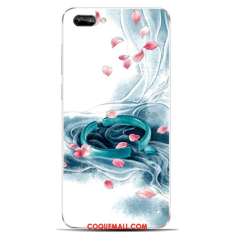 Étui Oppo A3s Beau Protection Silicone, Coque Oppo A3s Style Chinois Téléphone Portable