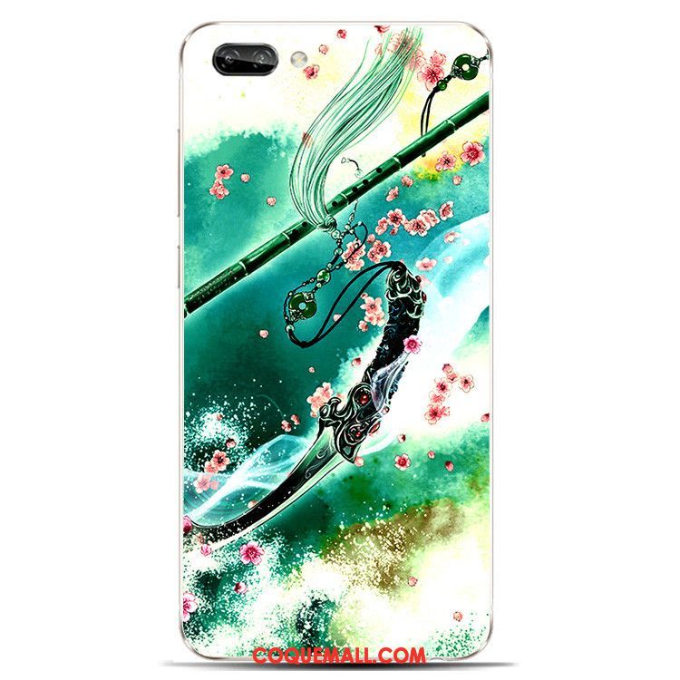 Étui Oppo A3s Beau Protection Silicone, Coque Oppo A3s Style Chinois Téléphone Portable