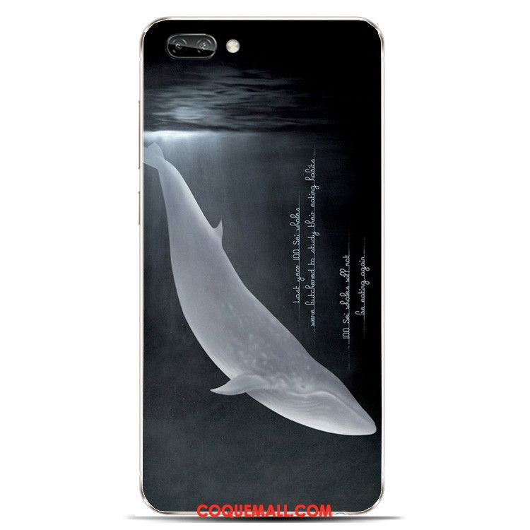 Étui Oppo A3s Beau Silicone Protection, Coque Oppo A3s Bleu Cerf