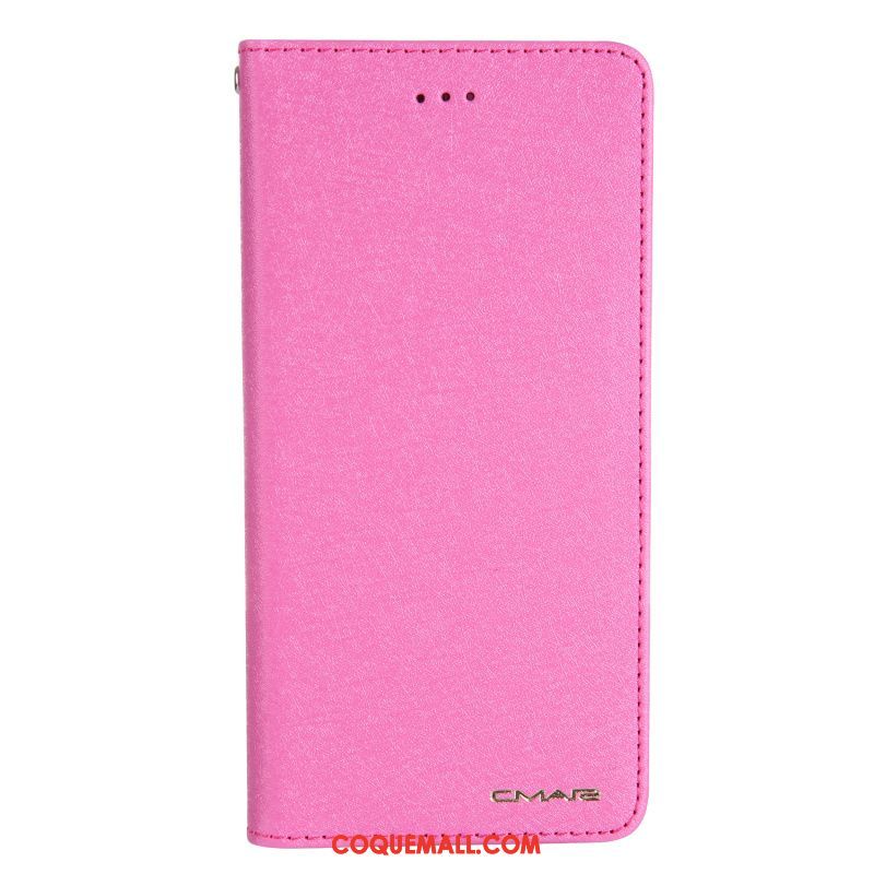 Étui Oppo A3s Bleu Marin Téléphone Portable Étui En Cuir, Coque Oppo A3s Tout Compris Incassable