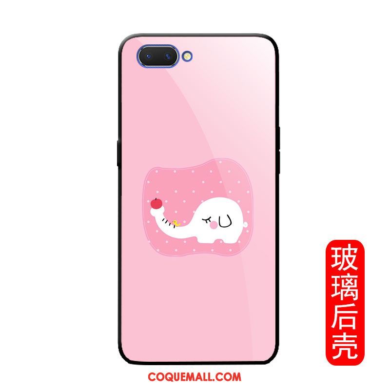 Étui Oppo A3s Incassable Chat Charmant, Coque Oppo A3s Protection Silicone