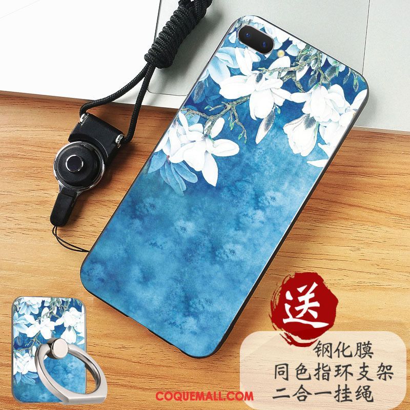 Étui Oppo A3s Incassable Protection Silicone, Coque Oppo A3s Art Créatif