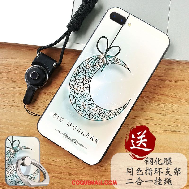 Étui Oppo A3s Incassable Protection Silicone, Coque Oppo A3s Art Créatif