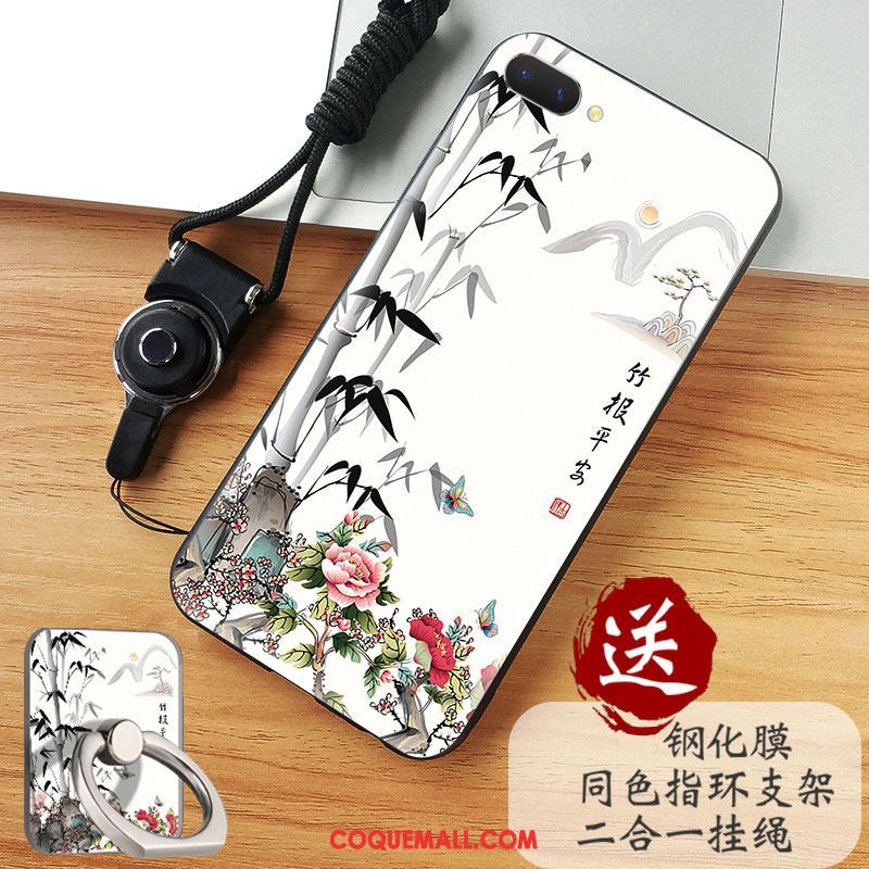 Étui Oppo A3s Incassable Protection Silicone, Coque Oppo A3s Art Créatif