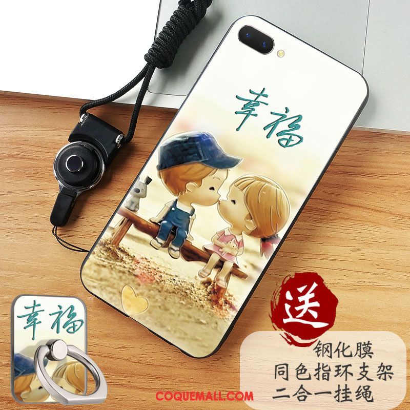 Étui Oppo A3s Incassable Protection Silicone, Coque Oppo A3s Art Créatif