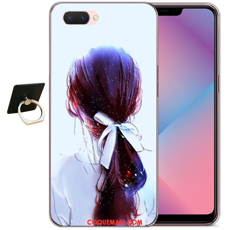 Étui Oppo A3s Net Rouge Dessin Animé Coque En Silicone, Coque Oppo A3s Nouveau Protection