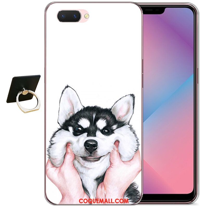 Étui Oppo A3s Net Rouge Dessin Animé Coque En Silicone, Coque Oppo A3s Nouveau Protection