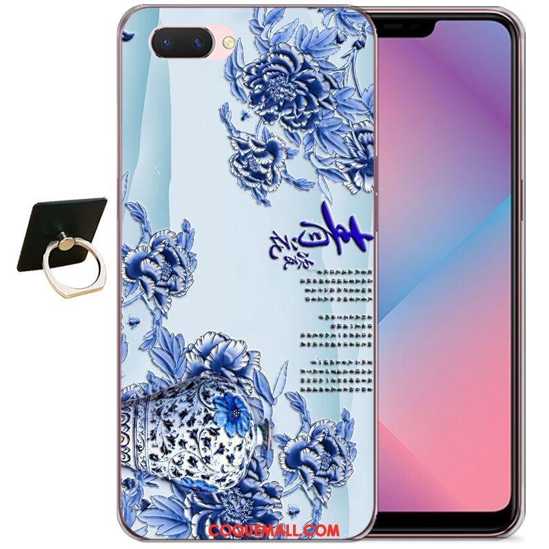 Étui Oppo A3s Net Rouge Dessin Animé Coque En Silicone, Coque Oppo A3s Nouveau Protection