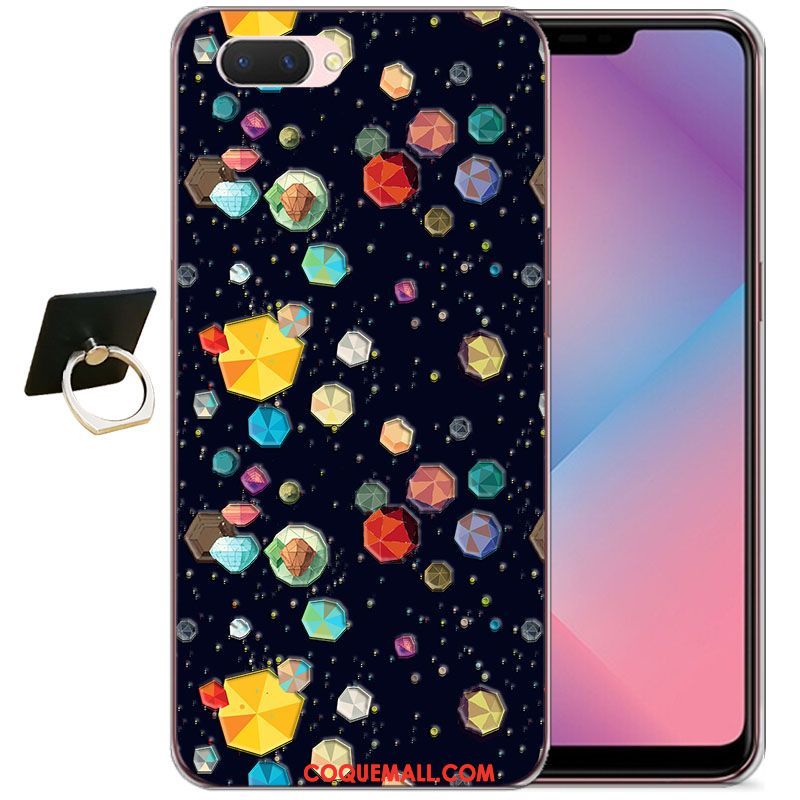 Étui Oppo A3s Net Rouge Dessin Animé Coque En Silicone, Coque Oppo A3s Nouveau Protection