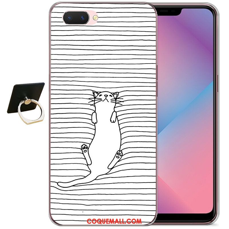 Étui Oppo A3s Net Rouge Dessin Animé Coque En Silicone, Coque Oppo A3s Nouveau Protection