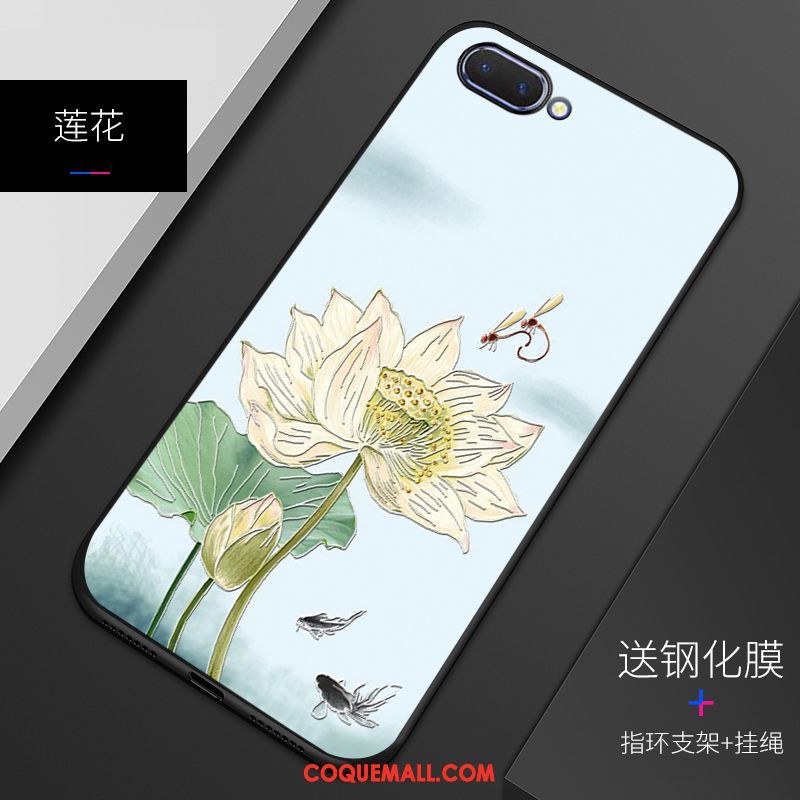 Étui Oppo A3s Personnalité Tout Compris Gaufrage, Coque Oppo A3s Protection Créatif