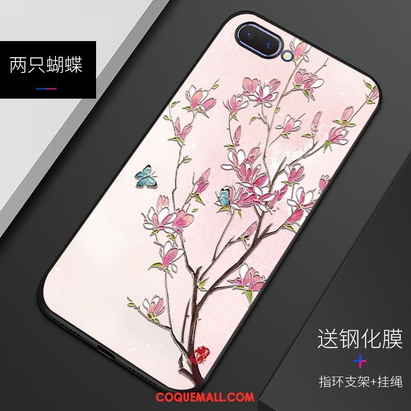 Étui Oppo A3s Personnalité Tout Compris Gaufrage, Coque Oppo A3s Protection Créatif