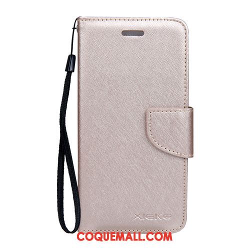 Étui Oppo A3s Rose Téléphone Portable Couleur Unie, Coque Oppo A3s Étui En Cuir Imprimé