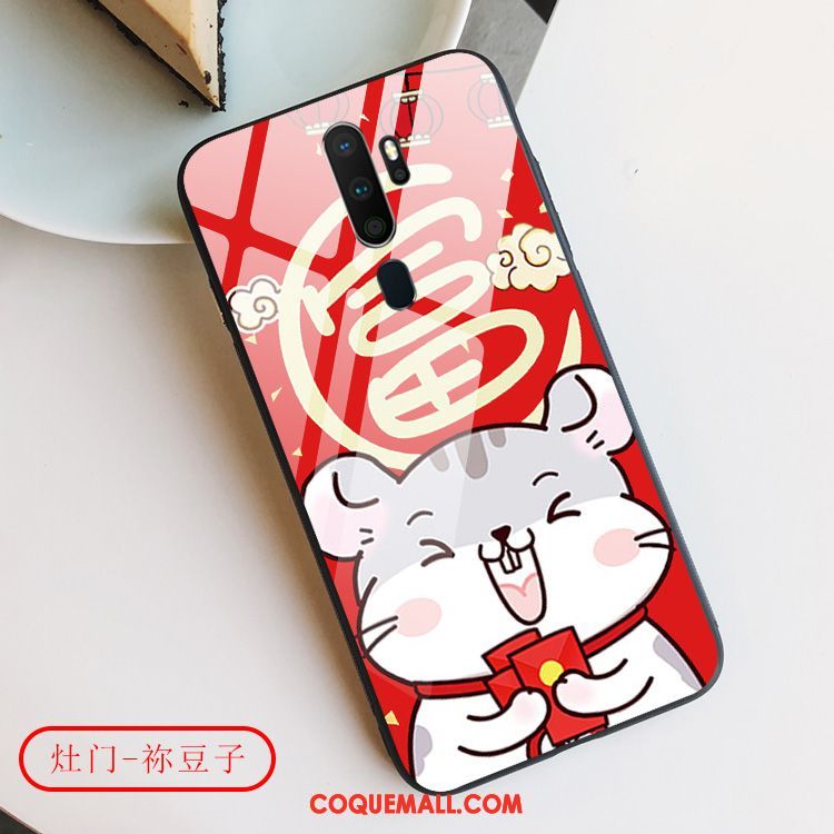 Étui Oppo A5 2020 Incassable Protection Rat, Coque Oppo A5 2020 Grand Amoureux