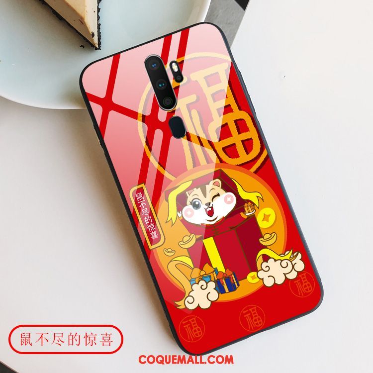 Étui Oppo A5 2020 Incassable Protection Rat, Coque Oppo A5 2020 Grand Amoureux