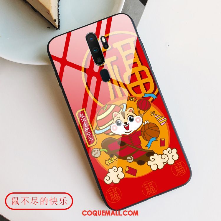 Étui Oppo A5 2020 Incassable Protection Rat, Coque Oppo A5 2020 Grand Amoureux