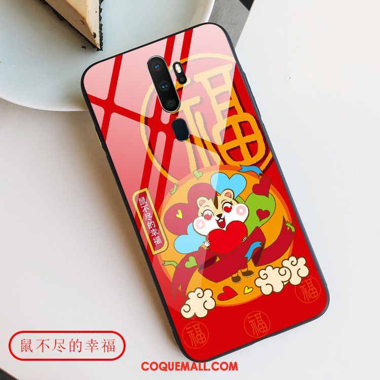 Étui Oppo A5 2020 Incassable Protection Rat, Coque Oppo A5 2020 Grand Amoureux