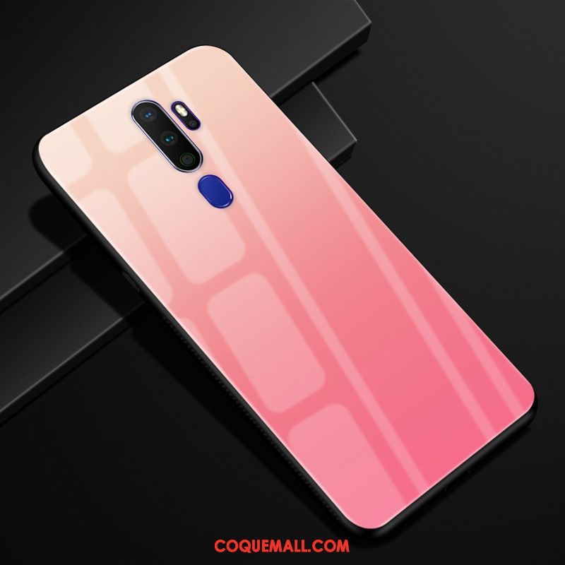 Étui Oppo A5 2020 Simple Verre Incassable, Coque Oppo A5 2020 Protection Personnalisé