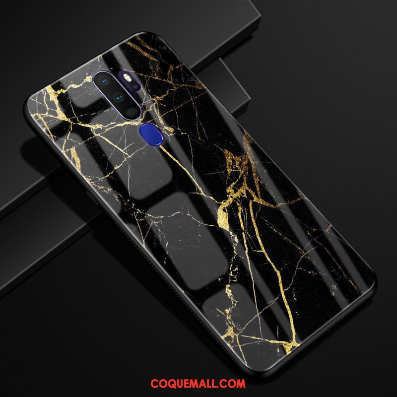 Étui Oppo A5 2020 Simple Verre Incassable, Coque Oppo A5 2020 Protection Personnalisé