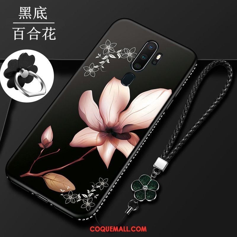 Étui Oppo A5 2020 Support Silicone Mode, Coque Oppo A5 2020 Lis Tendance