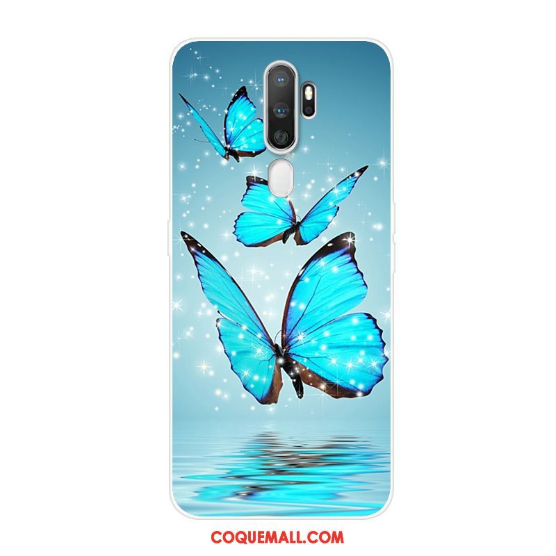 Étui Oppo A5 2020 Tout Compris Créatif Cœur, Coque Oppo A5 2020 Silicone Arbres