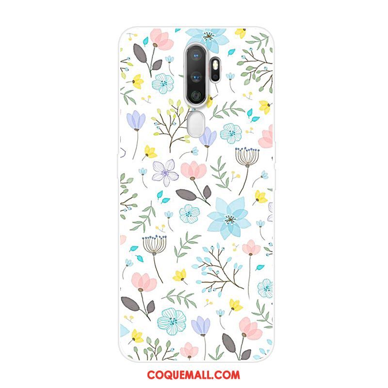 Étui Oppo A5 2020 Tout Compris Créatif Cœur, Coque Oppo A5 2020 Silicone Arbres