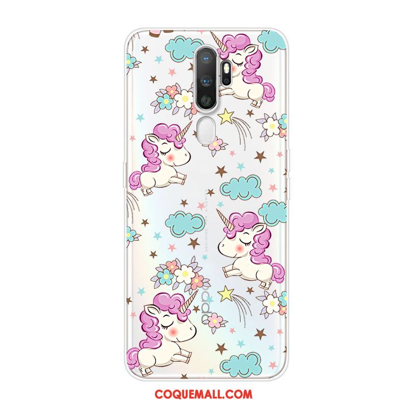 Étui Oppo A5 2020 Tout Compris Créatif Cœur, Coque Oppo A5 2020 Silicone Arbres