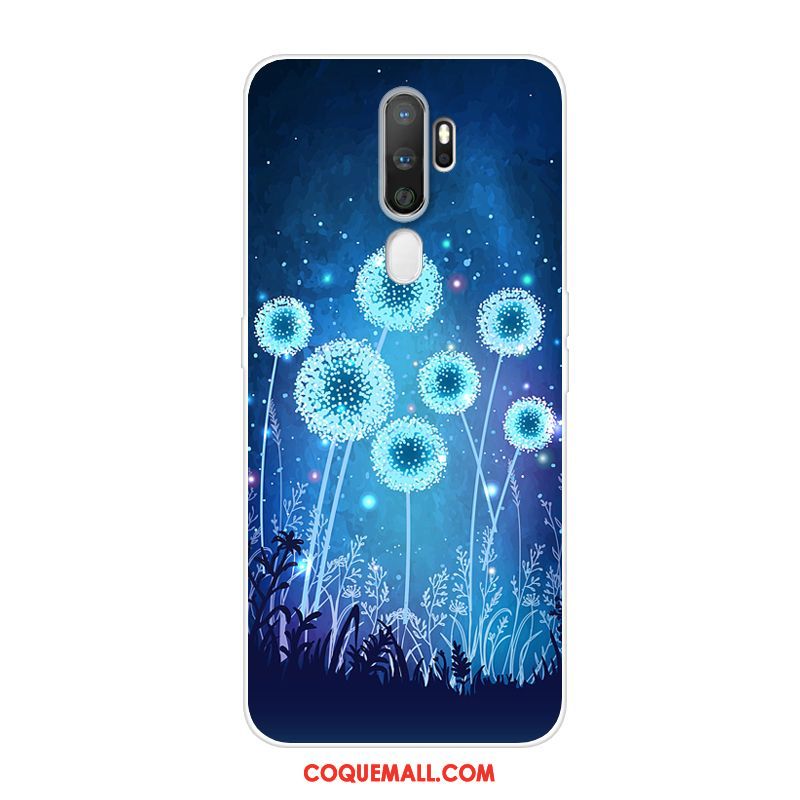 Étui Oppo A5 2020 Tout Compris Créatif Cœur, Coque Oppo A5 2020 Silicone Arbres