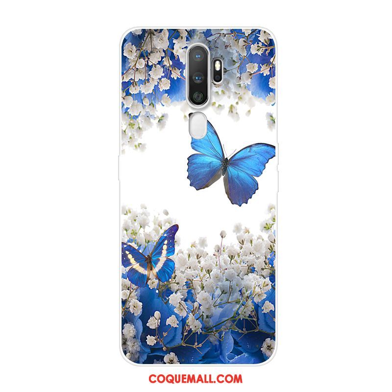 Étui Oppo A5 2020 Tout Compris Créatif Cœur, Coque Oppo A5 2020 Silicone Arbres