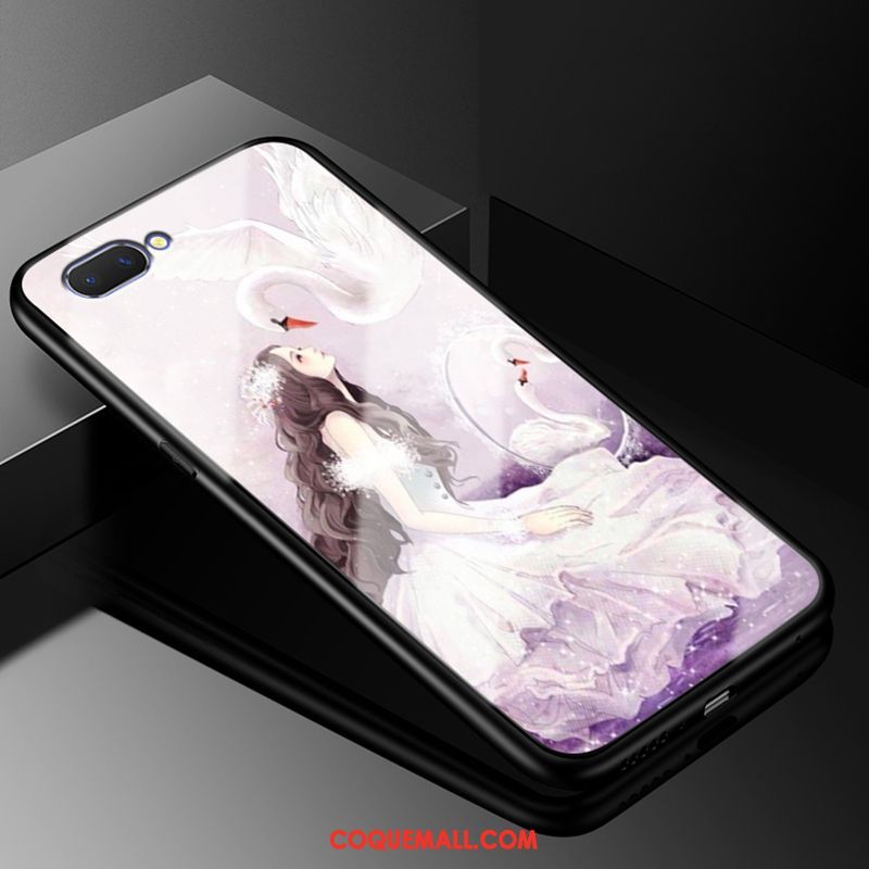 Étui Oppo A5 Amoureux Mode Incassable, Coque Oppo A5 Fluide Doux Simple